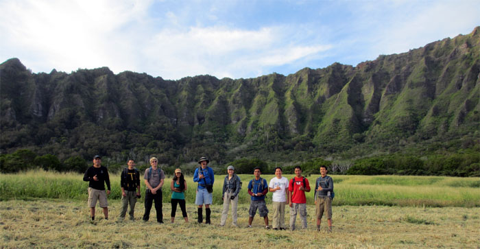 Hiking Mauna o Ahi Windward to Bear Claw Left Fork