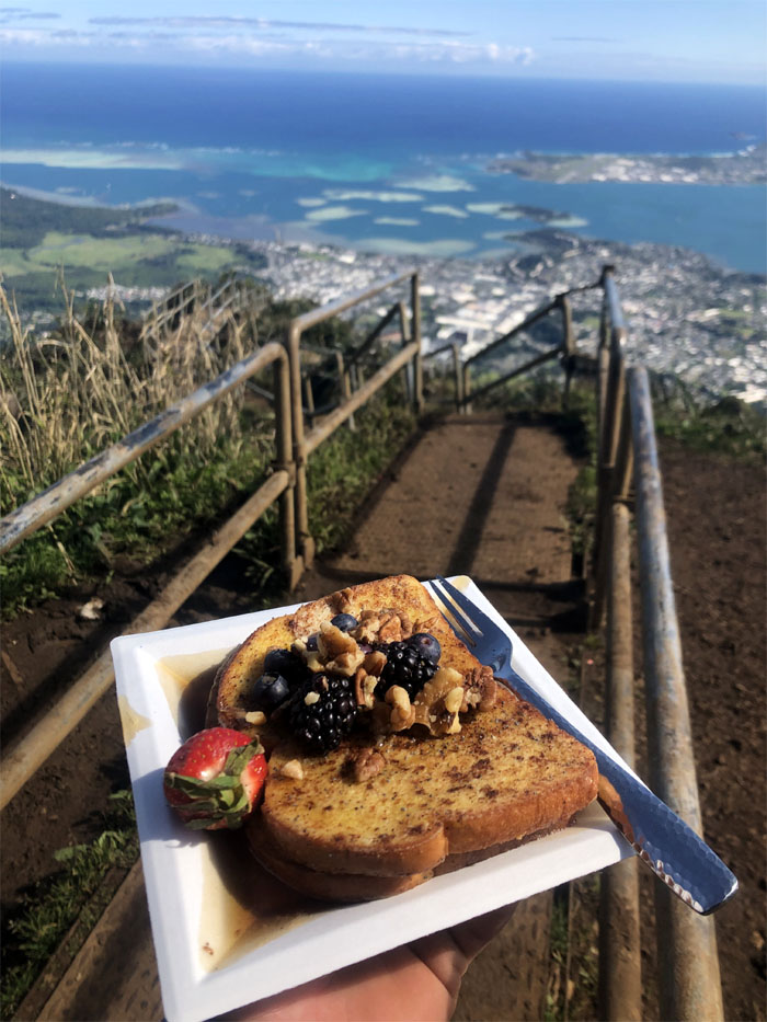 Hiking Kulana'ahane Trail to Kalihi Saddle (Powerlines)