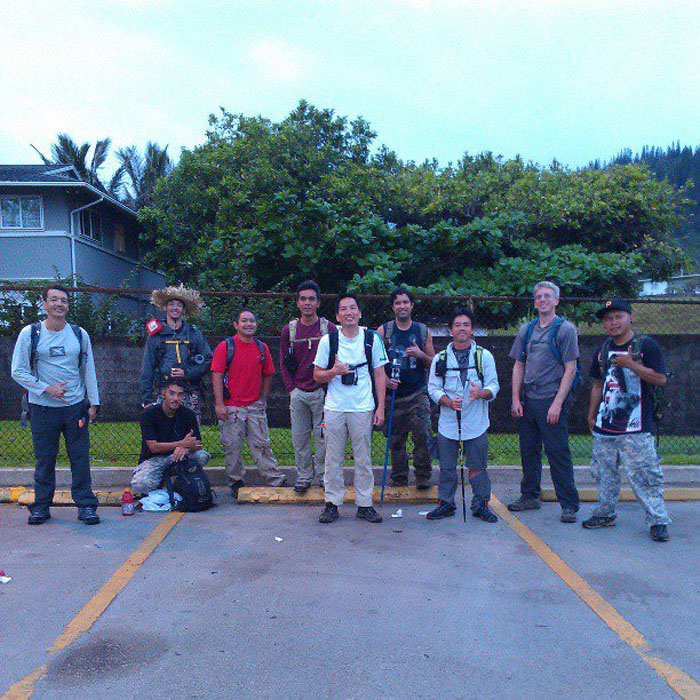 Hiking Papali Ridge/Castle to Laie Trail