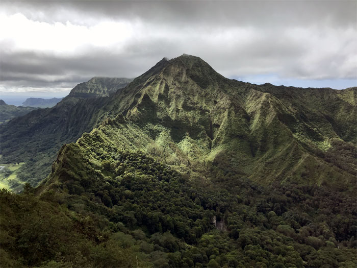 Hiking Kalihi Saddle (Powerlines) to Moanalua Middle Ridge