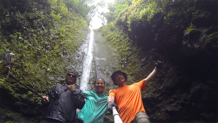 Hiking Valley of the Temples Falls