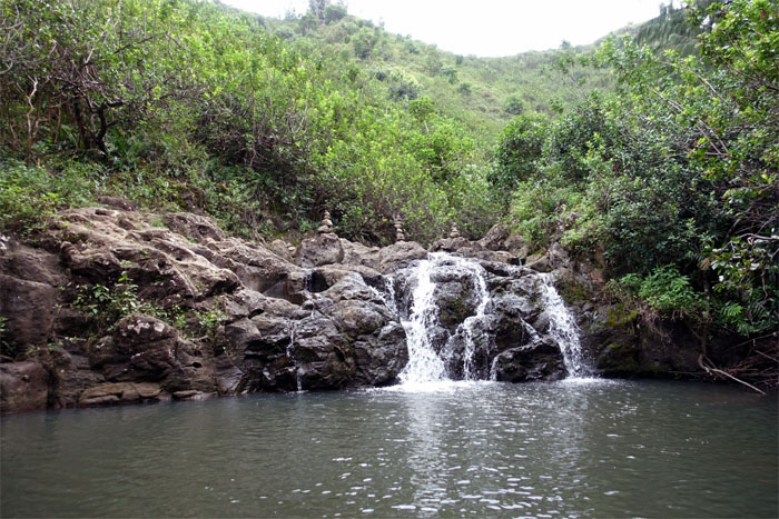 Hiking Wailele Falls and Secret Island