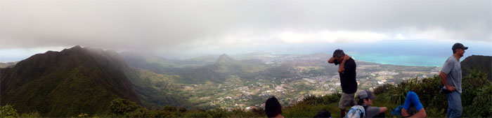 Windward Panoramic view from Puu O Kona