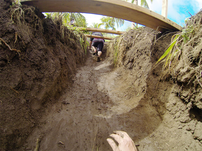 Obstacle #4 - Mud Trenches