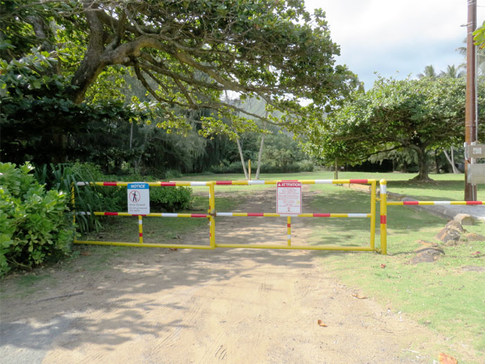 Park closed