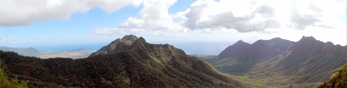 Kamaileunu and Ohikilolo Ridges