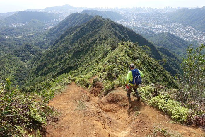 Waahila ridge trail