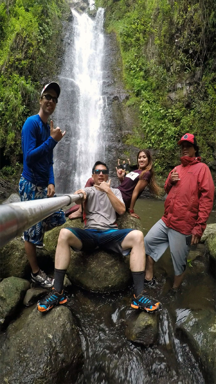 Upper Makamakaole Falls