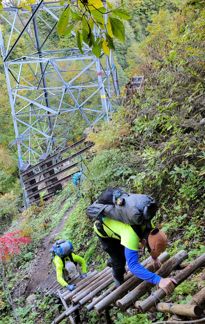 Shimono-roka Trail (Kurobe Gorge)