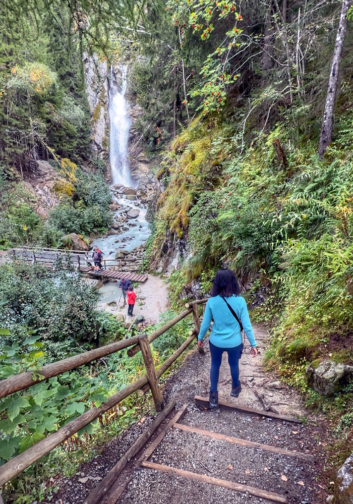 Cascade du Dard Trail