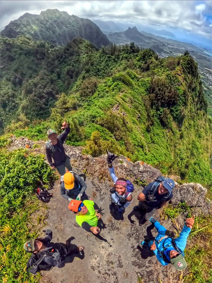 Kaluanui (Mariner's Ridge) Summit